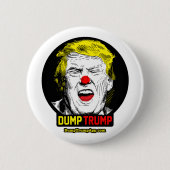 DumpTrump-Button Ronde Button 5,7 Cm (Voorkant)