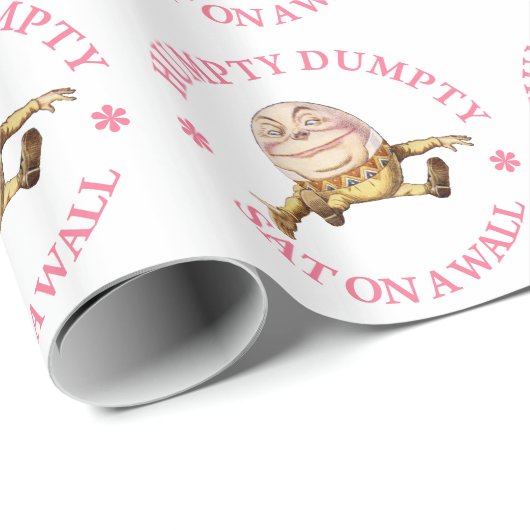 Dumpty Sat op de muur Cadeaupapier (Rol Hoek)