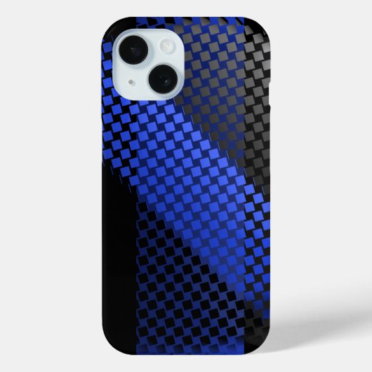 Dun blauwe lijn politie Case-Mate iPhone case (Achterkant)