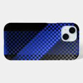 Dun blauwe lijn politie Case-Mate iPhone case (Achterkant (horizontaal))