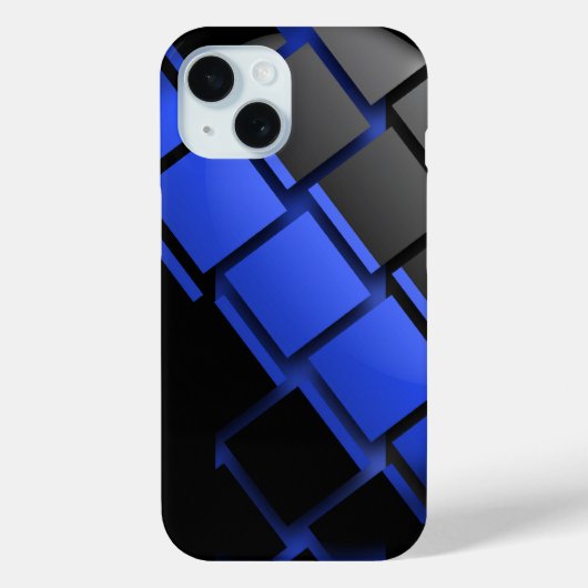 Dun blauwe lijn politie Case-Mate iPhone case (Achterkant)