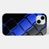 Dun blauwe lijn politie Case-Mate iPhone case (Achterkant (horizontaal))