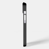 Dun blauwe lijn politie Case-Mate iPhone case (Achterkant / Links)