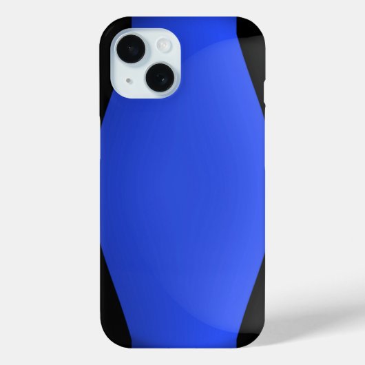 Dun blauwe lijn politie Case-Mate iPhone case (Achterkant)
