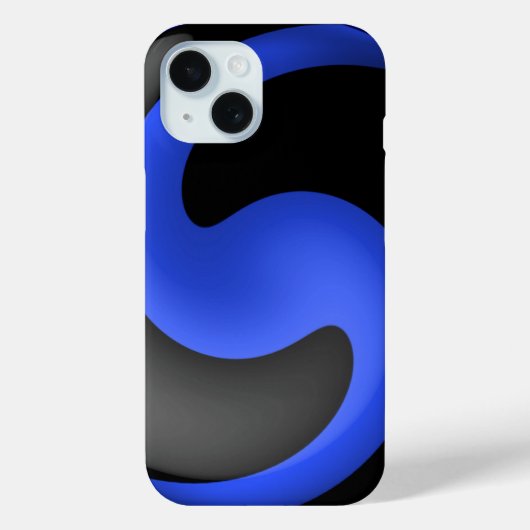 Dun blauwe lijn politie Case-Mate iPhone case (Achterkant)