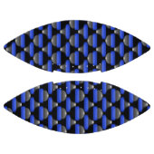 Dun blauwe lijnknoppen american football (Panelen)