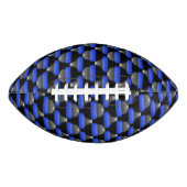 Dun blauwe lijnknoppen american football (Voorkant)