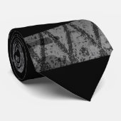 Dun blauwe lijnvlag van politie stropdas (Opgerold)