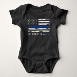 Dun. Blauwlijnpolitie Hero Baby Romper