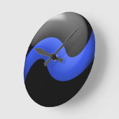 Dun Blue Line Ronde Klok (Hoek)