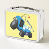 Dun buggy off road vehicle cartoon (Achterkant)