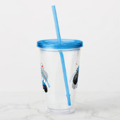 Dun buggy off road vehicle cartoon acryl drinkbeker (Links)