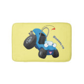 Dun buggy off road vehicle cartoon badmat (Voorkant)