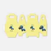 Dun buggy off road vehicle cartoon bedankdoosjes (Uitgevouwen)