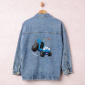 Dun buggy off road vehicle cartoon denim jacket (Hangar)