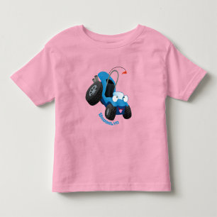Dun buggy off road vehicle cartoon kinder shirts