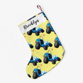 Dun buggy off road vehicle cartoon kleine kerstsok (Achterkant (Hangend))