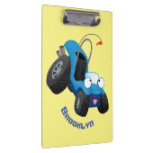 Dun buggy off road vehicle cartoon klembord (Rechts)