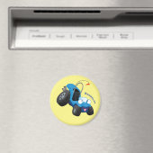 Dun buggy off road vehicle cartoon magneet (Insitu (Vaatwasser))