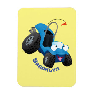 Dun buggy off road vehicle cartoon magneet