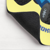 Dun buggy off road vehicle cartoon muismat (Hoek)