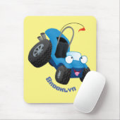 Dun buggy off road vehicle cartoon muismat (Met muis)