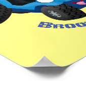 Dun buggy off road vehicle cartoon poster (Hoek)