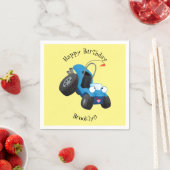 Dun buggy off road vehicle cartoon servet (Insitu)