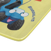 Dun buggy off road vehicle cartoon snijplank (Hoek)