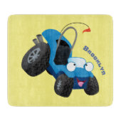 Dun buggy off road vehicle cartoon snijplank (Voorkant)
