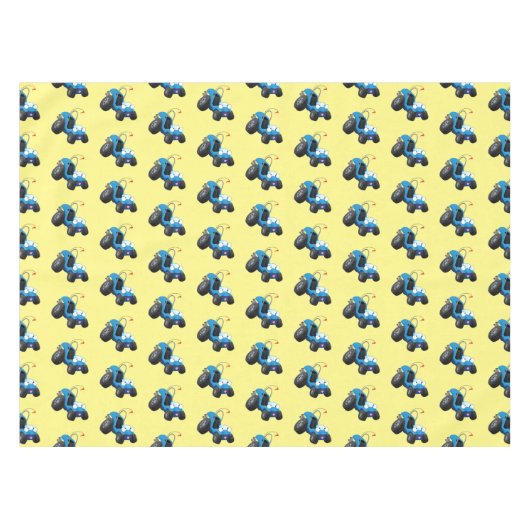 Dun buggy off road vehicle cartoon tafelkleed (Voorkant (Horizontaal))