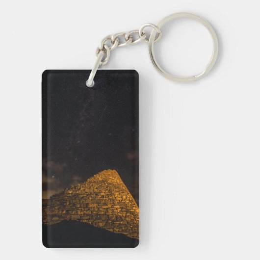 Dun Carloway Broch, dubbelzijdig, sleutelring. Sleutelhanger (achterkant)