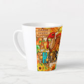Dun Dankbare Tumbler Sublimatie - Dankzegging Latte Mok (Linkerhoek)