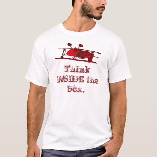Dun de doos binnen t-shirt (Voorkant)
