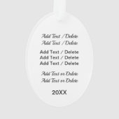 Dun grijs correctiemiddel ornament (achterkant)