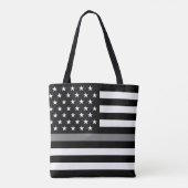 Dun grijs correctiemiddel tote bag (Achterkant)