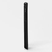 Dun. Grijze lijn correctiefunctionaris vlag Case-Mate iPhone Case (Achterkant/links)