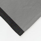 Dun. Grijze lijn correctiefunctionaris vlag Fleece Deken (Hoek)