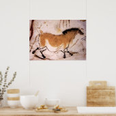Dun Horse - Prehistorische Poster voor het schilde (Keuken)