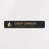 Dun. kaarsenetiket labels (Design 2)