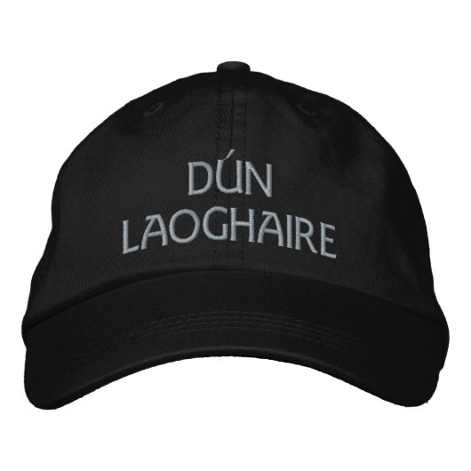 Dún Laoghaire Geborduurde Pet (Voorkant)