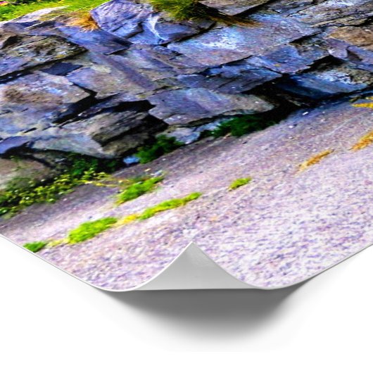 Dun Laoghaire, Ierland landschapsfoto Poster (Hoek)