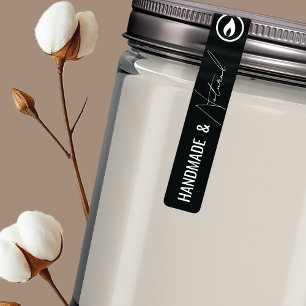 Dun Modern Jar Tamper-Proof Seal Label