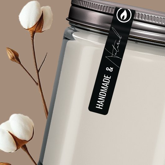 Dun Modern Jar Tamper-Proof Seal Label