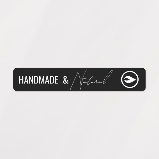 Dun Modern Jar Tamper-Proof Seal Label (Design 1)