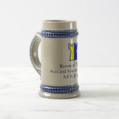 Dun of Kunst & Wetenschappen Bierpul (Voorkant links)