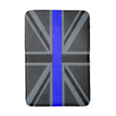 Dun ontwerp van de Uniefaansluiting voor blauwe li Badmat (Voorkant Verticaal)