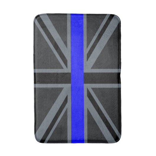 Dun ontwerp van de Uniefaansluiting voor blauwe li Badmat (Voorkant Verticaal)