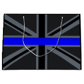 Dun ontwerp van de Uniefaansluiting voor blauwe li Groot Cadeauzakje (Voorkant)