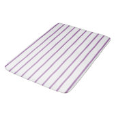 Dun streep-patroon lavender badmat (Gekanteld)